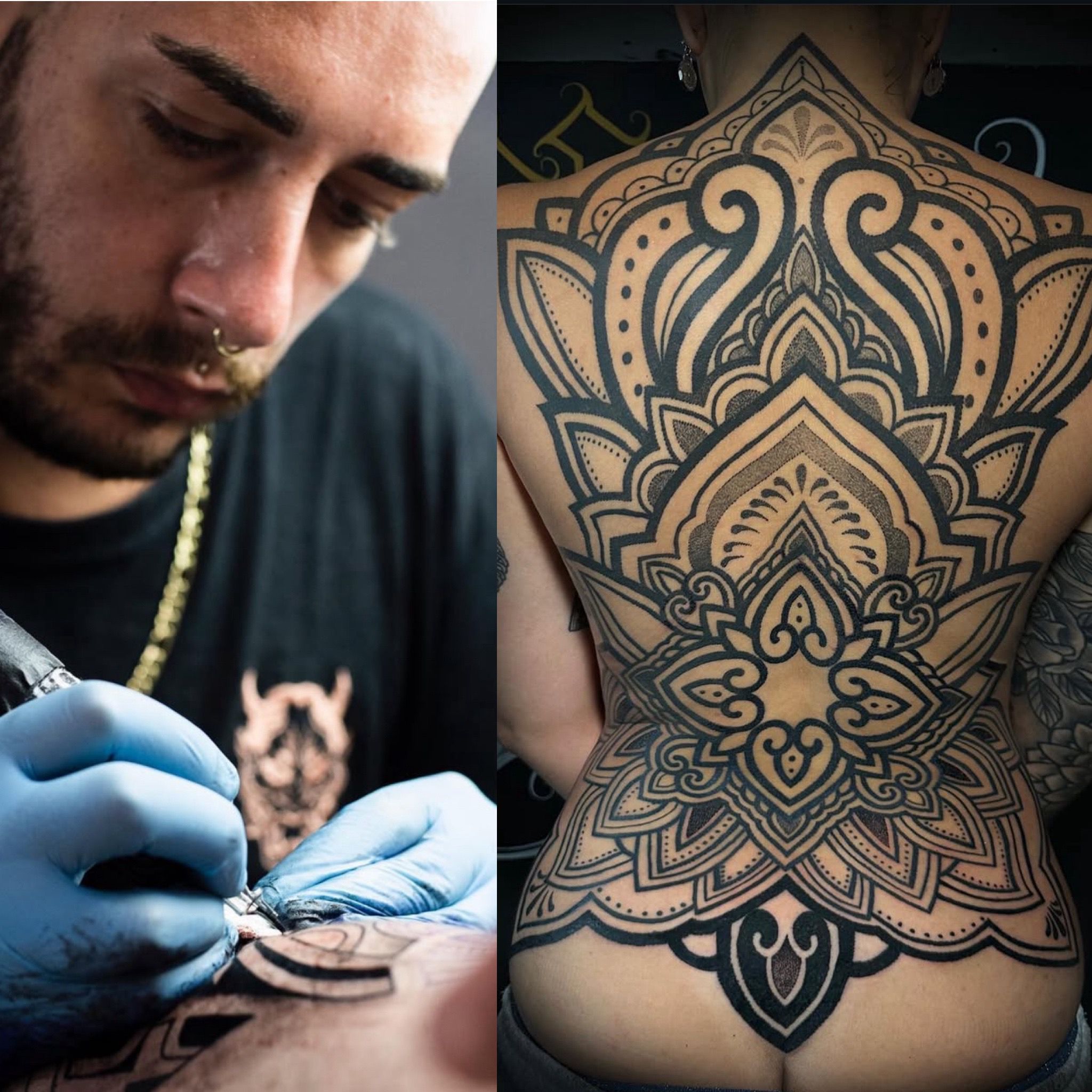 Gabriele Guerrieri, tatuador