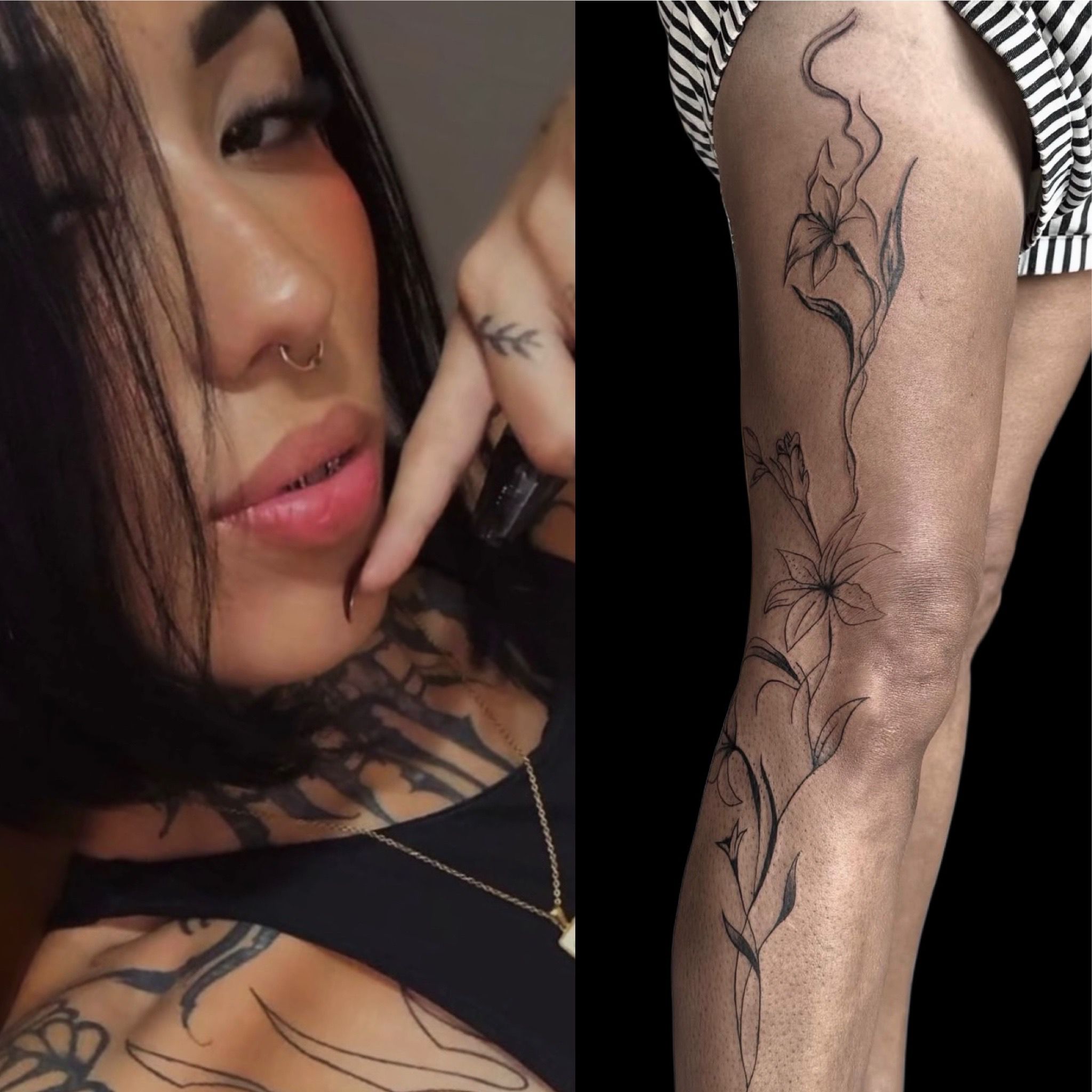 Keila Domínguez, tatuadora