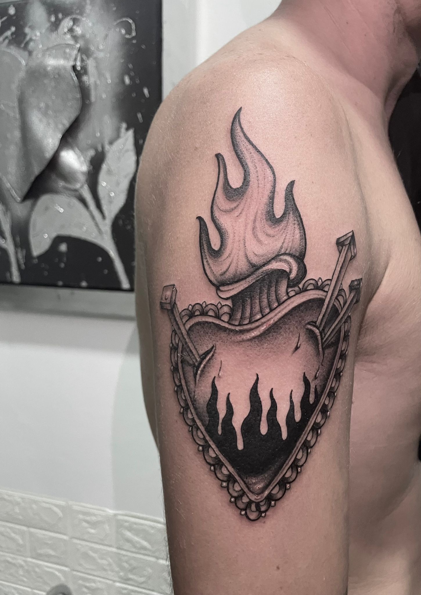 Tatuaje realizado en El Bandido Tattoo